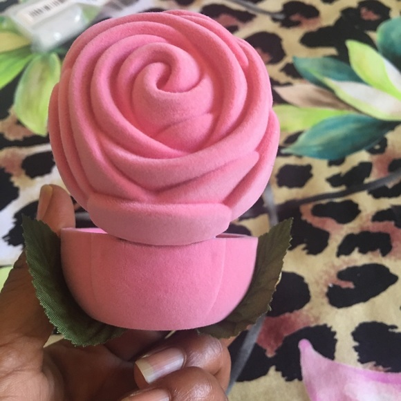 🚨 5/$20 Adorable Rose Shaped False Eyelash Storage Compact - Picture 4 of 5